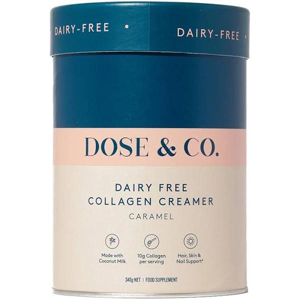 Dose & Co. Caramel Collagen Creamer Dairy Free 340 G