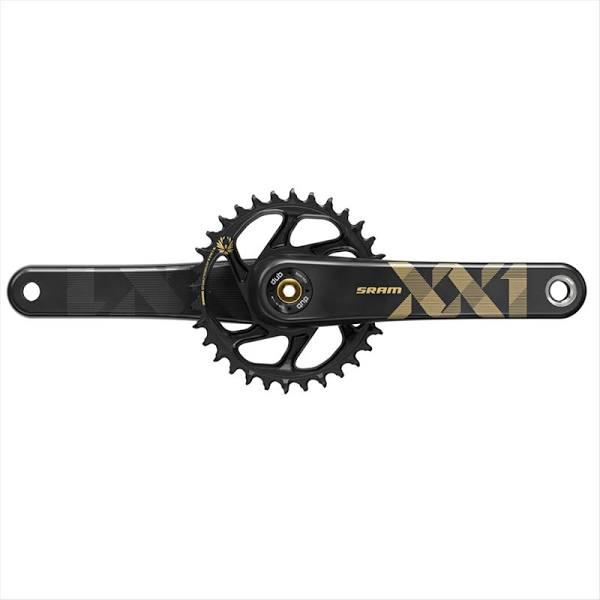 SRAM XX1 Eagle Boost Crankset - 175mm/34 - Gold - Dub