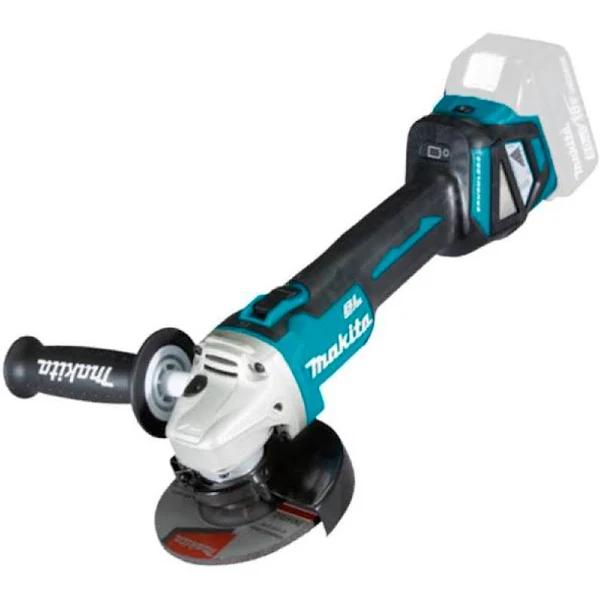 Makita 18V Brushless AWS 125mm Slide Switch Angle Grinder - Skin - DGA512ZU