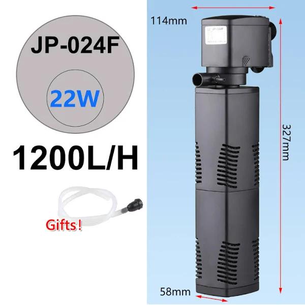 BJWD Eco 3 in 1 Fish Tank Aquarium Submersible Water Power Filter Pump 22W 1200L/H AU - AfterPay & zipPay Available