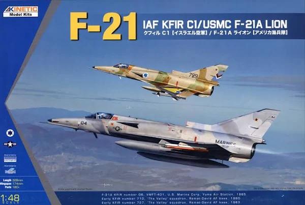 Kinetic 1/48 F-21 / Kfir C1