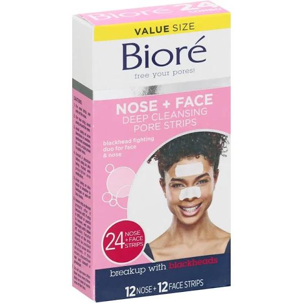 Bioré Deep Cleansing Pore Strips, 24 Combo