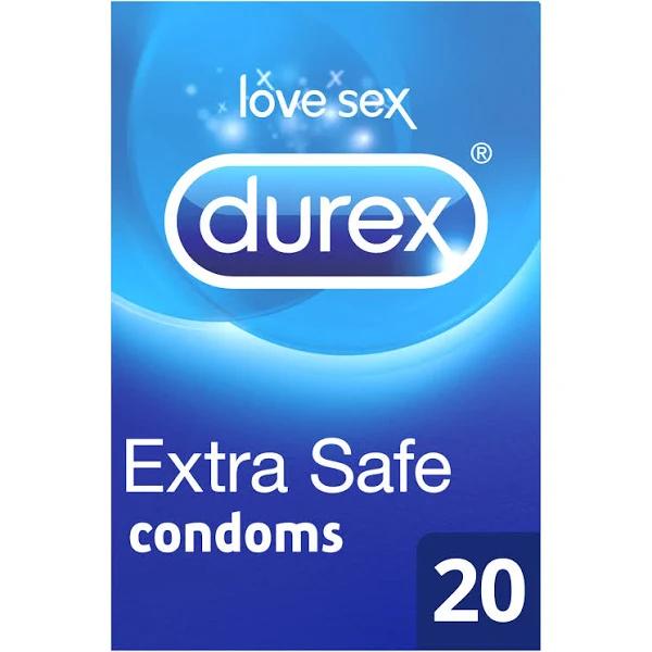 Durex Extra Safe Condoms, Pack of 20​