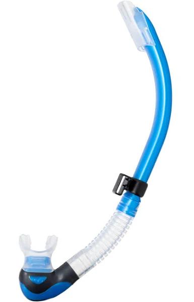 (Fish Tail Blue) - Tusa Platina Hyperdry II Scuba Diving Snorkel