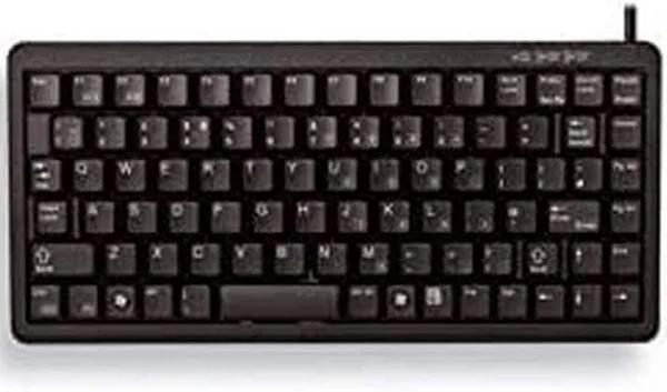 Cherry Compact Keyboard G84-4100, International Layout, QWERTY Keyboard, Wired Keyboard, Compact Design, ml Mechanics, Black