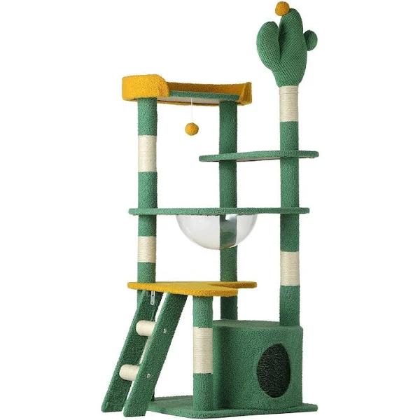 Alopet Cat Tree Tower Scratching Post 144cm Pet Condo House Furniture Scratcher