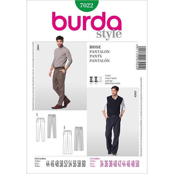 Burda Pattern 7022 (34-50)