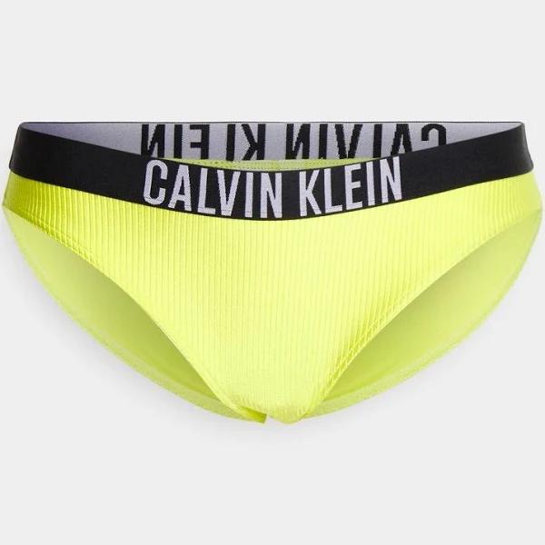 Calvin Klein Kw0kw01967 Bikini Top Yellow XS Woman