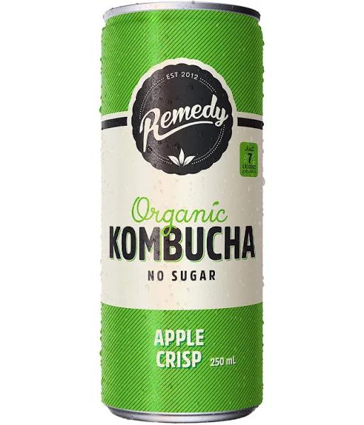 Remedy Kombucha Apple Crisp 24 x 250mL Cans