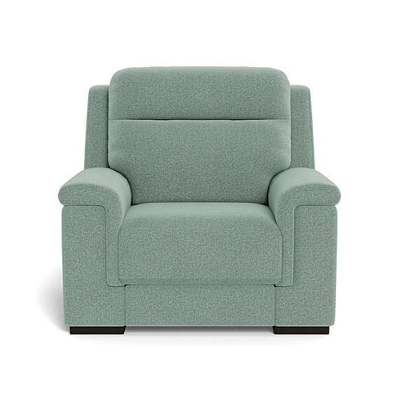 Barret Fabric Battery Recliner Armchair Kelp Green by Freedom