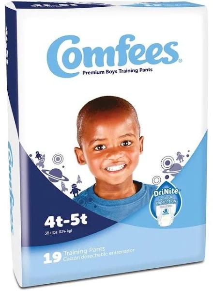 Comfees Training Diaper Pants for Boys 4T 5T