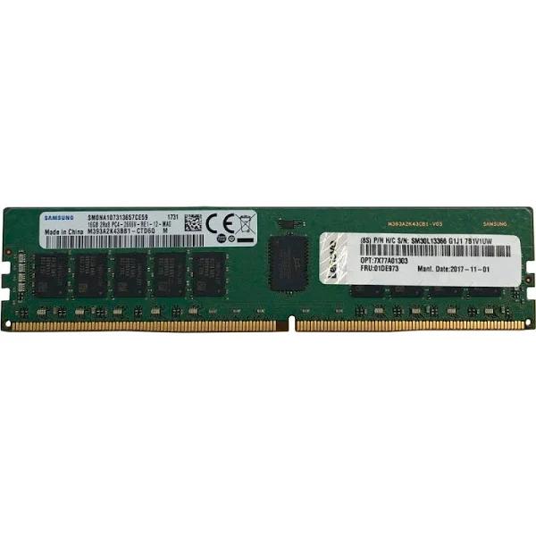 Lenovo ThinkSystem 16GB TruDDR4 2666 MHz (2Rx8 1.2V) RDIMM