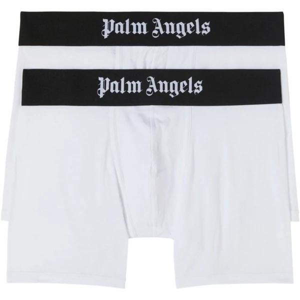 Palm Angels Men's Boxer Bipack - White - Boxers