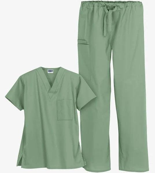 UA Strictly Scrubs Unisex Scrub Set in Seaspray | Size M