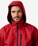 Helly Hansen Crew Hooded Jacket Red - S