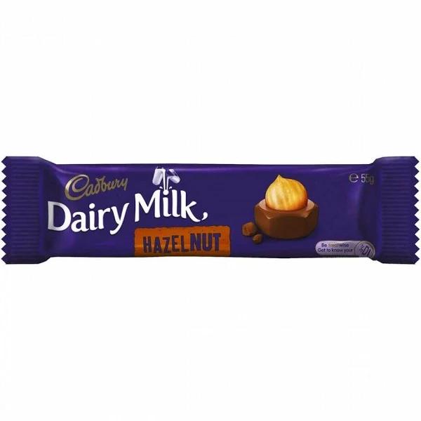 Cadbury Dairy Milk Hazel Nut 55g x 42