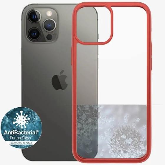 PanzerGlass ClearCaseColor Apple iPhone 12 Pro Max - Mandarin Red Limited Edition