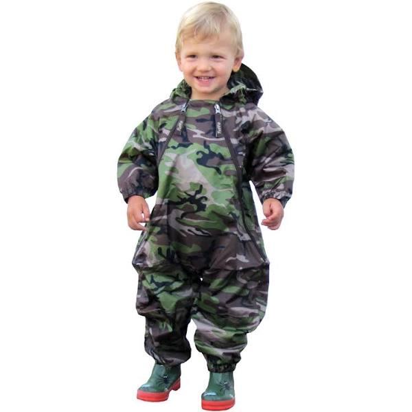 Tuffo Toddler Boys' Muddy Buddy Coveralls, Camouflage, 3T