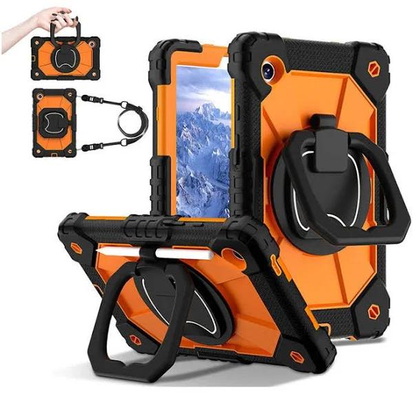 WIWU Samsung Galaxy A9 Plus Rugged Tablet Case with Handle Shoulder Strap-H - AfterPay & zipPay Available