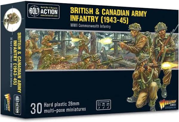 Bolt Action - British & Canadian Army Infantry (1943-45)