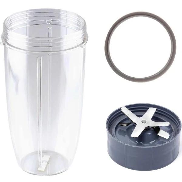 For Nutribullet Extractor Blade + Colossal Tall Cup + Grey Seal - 900 600 Models