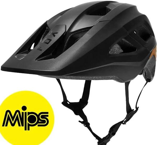 Fox Mainframe Helmet MIPS Black/Gold