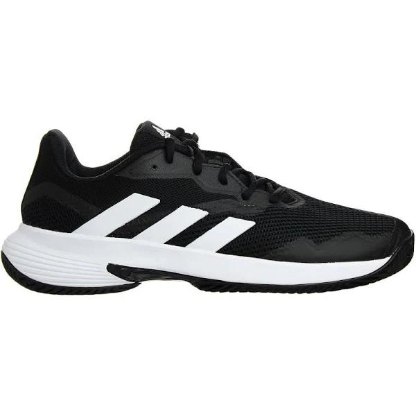 Adidas Courtjam Control Tennis Shoes - Black/White