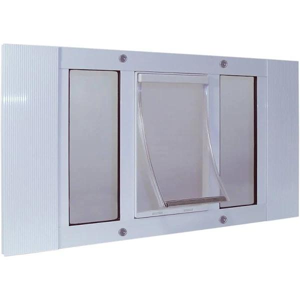 Ideal Pet ipp-33swdxl Aluminum Sash Window Pet Door - Extra large/33-38 Inches