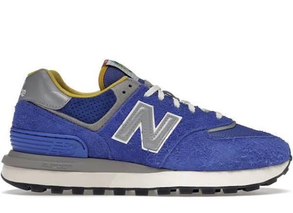 New Balance 574 Legacy Bodega - Blue - Size 10 - Yellow/Blue