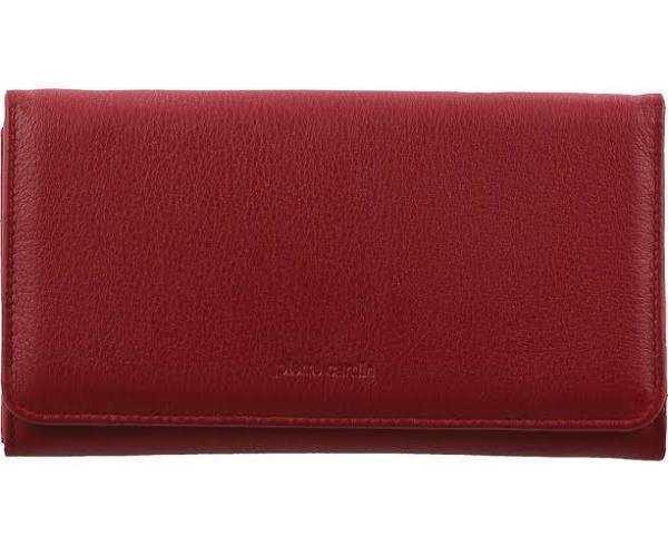 Pierre Cardin Italian Leather Ladies Wallet / Red