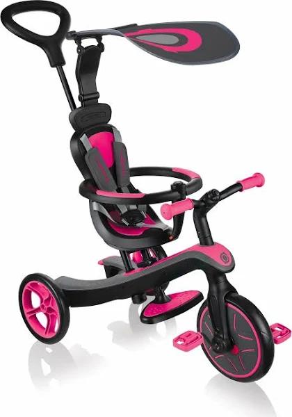 Globber Explorer 4 in 1 Fuchsia Pink Trike