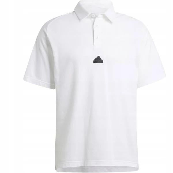 Adidas Sportswear - Men's White Polo Shirts - Z.N.E. Premium Polo Shirt - Size L at The Iconic