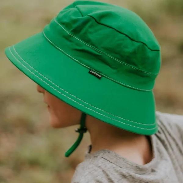 Kids Bucket Hat - Green - 54cm / 3-6 Years / XL Bedhead Hats