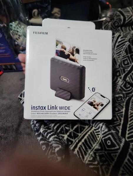 Fujifilm Instax Link Wide Instant Smartphone Photo Printer Kit