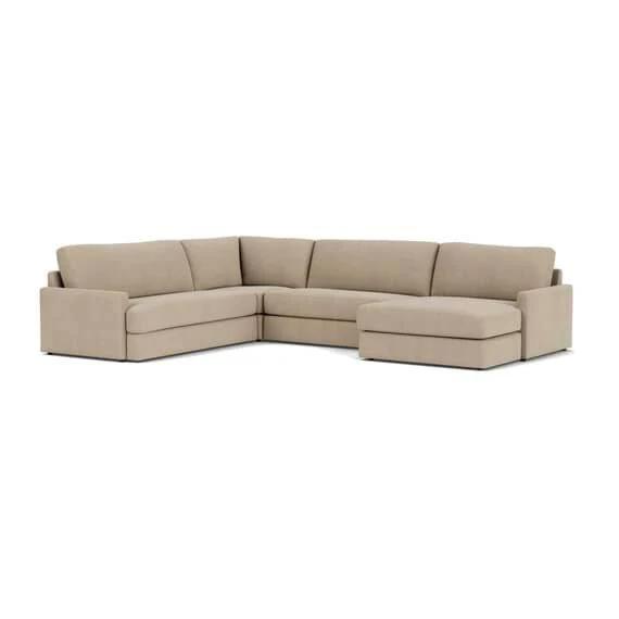 KINGSCLIFF Fabric Modular Sofa Bone by Freedom