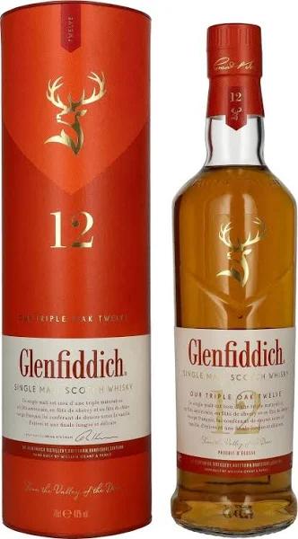 Glenfiddich 12 Year Old Triple Oak Single Malt Scotch Whisky 700ml