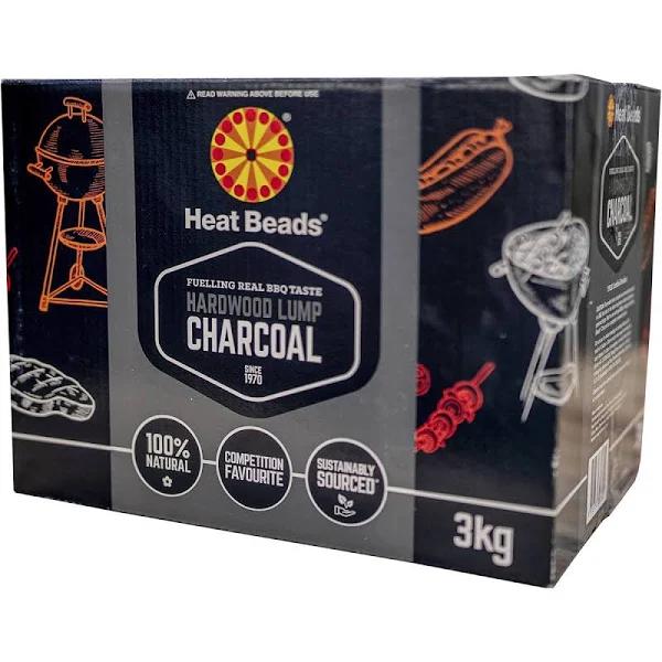 Heat Beads Hardwood Lump Charcoal 3kg