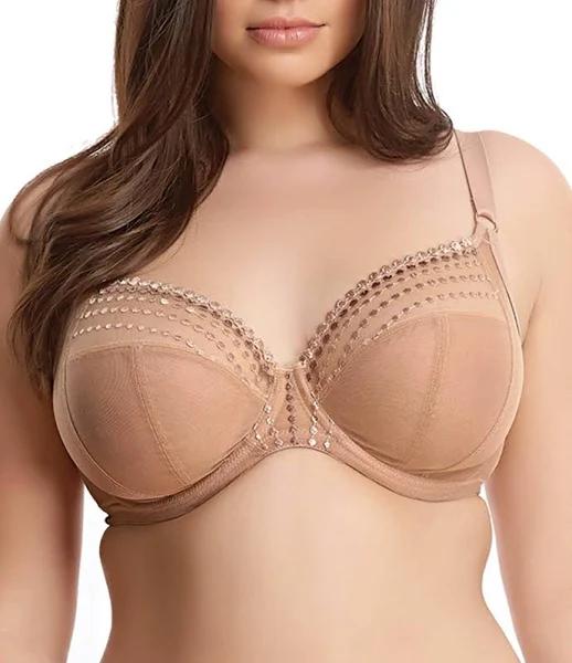 Elomi Matilda Underwired Plunge Bra - Cafe AU Lait 20GG