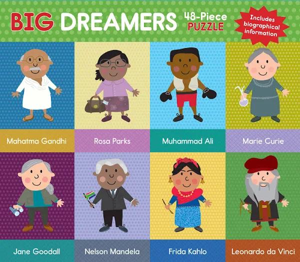 Big Dreamers 48-Piece Puzzle by duopress Labs