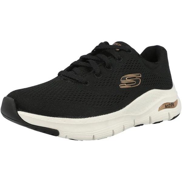 Skechers Arch Fit Black Trainer