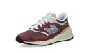 New Balance Unisex 997R Washed Burgundy/Sea Salt - Size 11