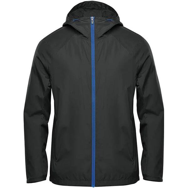 Men's Pacifica Wind Jacket - Stormtech Australia L / Black/Classic Blue