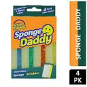 Scrub Daddy Sponge Daddy Dual Sided Sponge & Scrubber x 4 SDSD