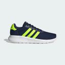 adidas-Lite Racer 3.0 Shoes-Men-Dark Blue / Lucid Lemon / Lucid Lemon-M 7 / W 8