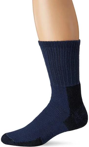 Thorlo Hiking Crew Mens Walking Socks - Navy