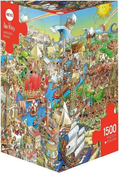 Heye - Prades, History River Puzzle 1500pc