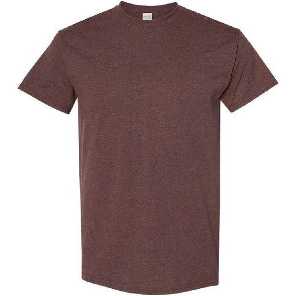 Gildan Mens Heavy Cotton Short Sleeve T-Shirt Russet S