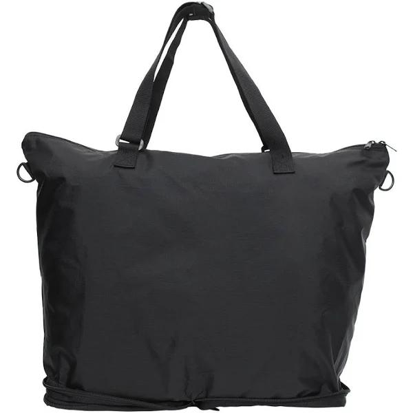 KOELE Black Shopper Bag Tote Foldable Travel Laptop Grocery KO-DUAL