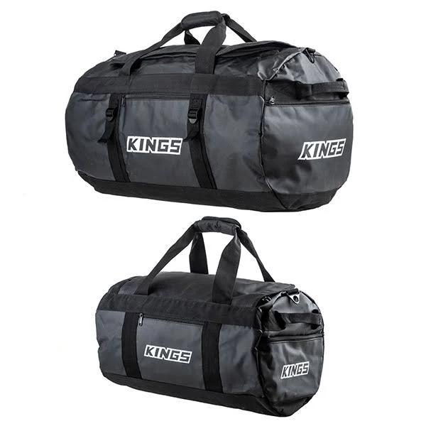 Kings 80L Extra-Large PVC Duffle Bag + 40L Large PVC Duffle Bag