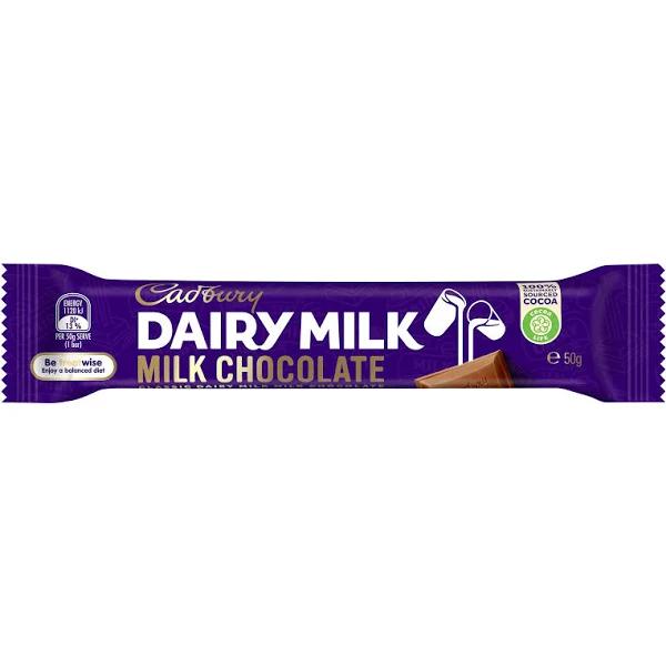 Cadbury Dairy Milk Chocolate 50g Bar